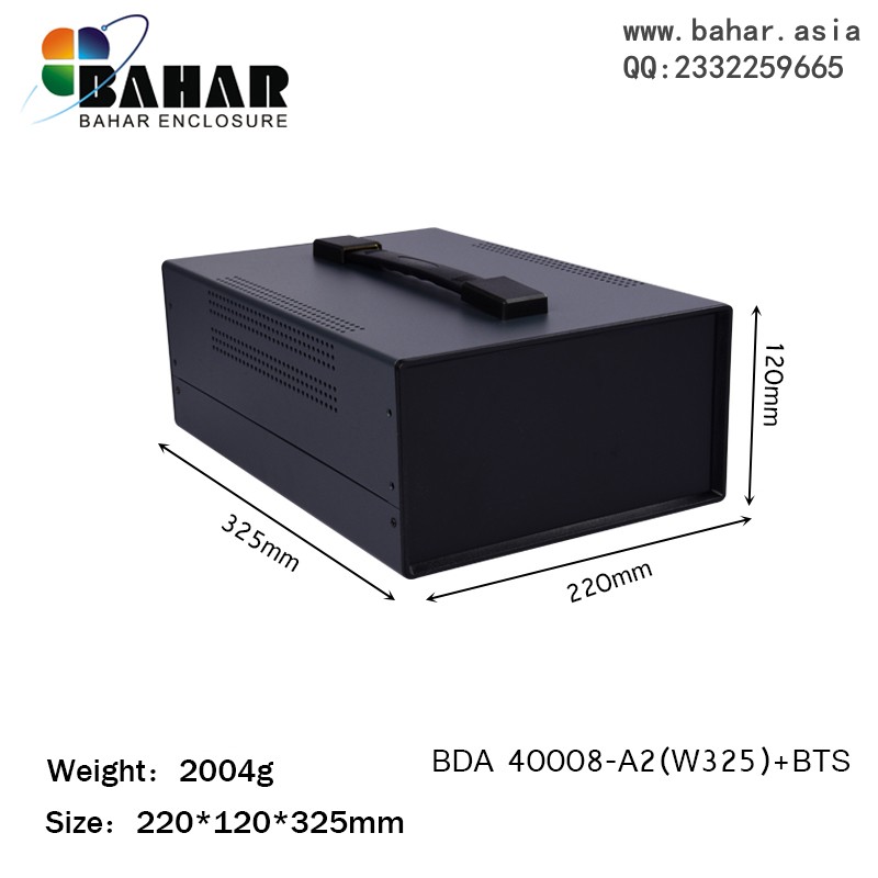 巴哈尔壳体ABS塑料面板机箱设备铁外壳DIY壳体BDA40008(W325)BTS
