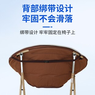 精选夏季凉席圆形折叠太阳月亮椅套罩夏天冰丝藤懒人沙发坐垫罩子