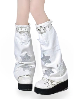 DJXZLL暗黑显瘦辣妹腿套