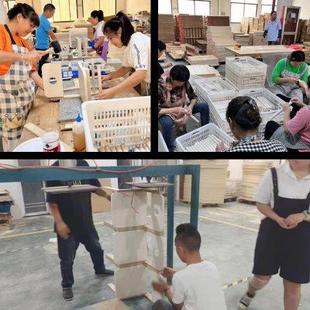 托育小圆桌实木幼儿园原木大圆桌宝宝学习早教中心培训班儿童桌子