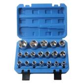 厂家汽修套筒套装 19件套21pcs 2大飞六角梅花套筒扳手组合工具