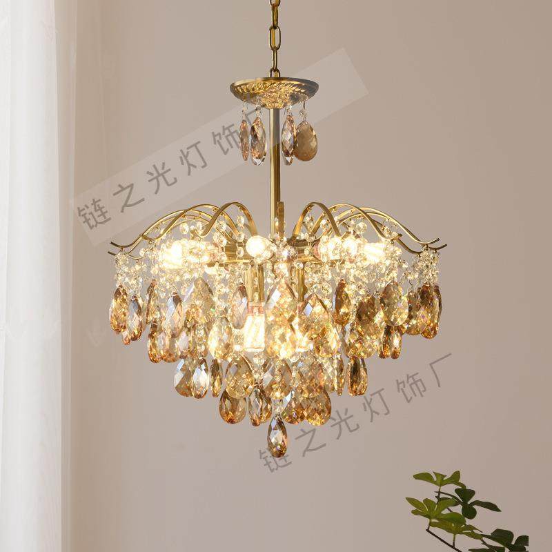 全光谱浪漫水晶客厅水滴吊灯法式餐厅灯美式复古卧室衣帽间轻奢灯,鲜花速递/花卉仿真/绿植园艺,割草机/草坪机,淘宝优惠券,粉丝福利购,淘宝优惠卷