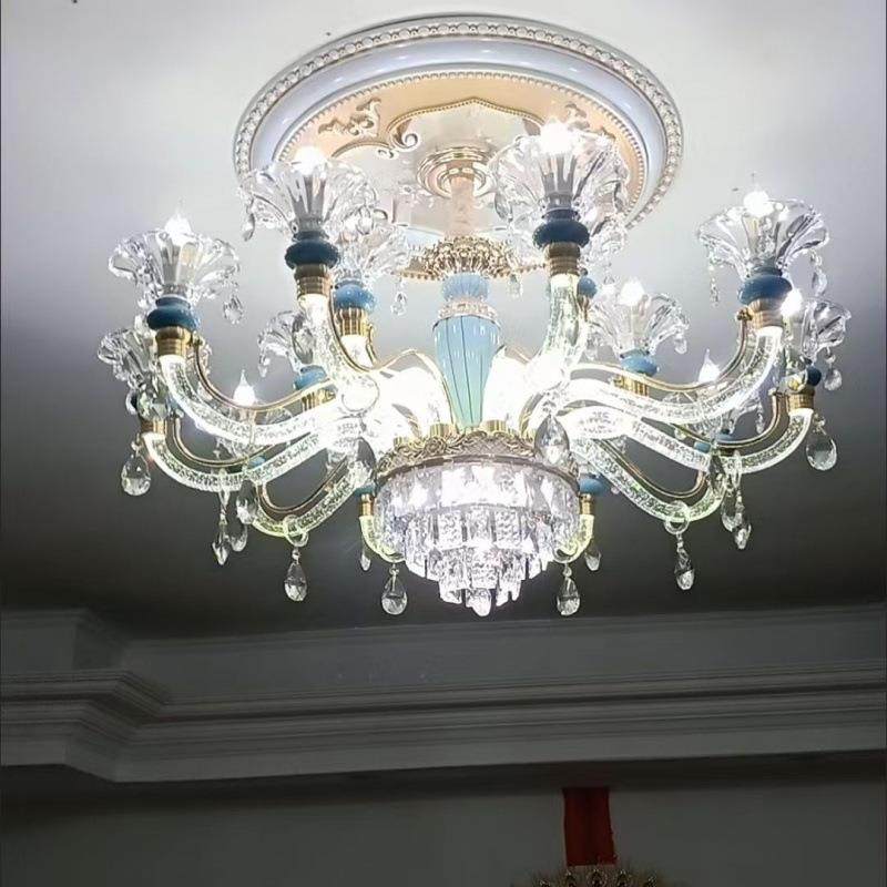 新款欧式客厅灯水晶吊灯卧室网红吊灯餐厅灯吸顶灯大气简约灯,鲜花速递/花卉仿真/绿植园艺,割草机/草坪机,淘宝优惠券,粉丝福利购,淘宝优惠卷