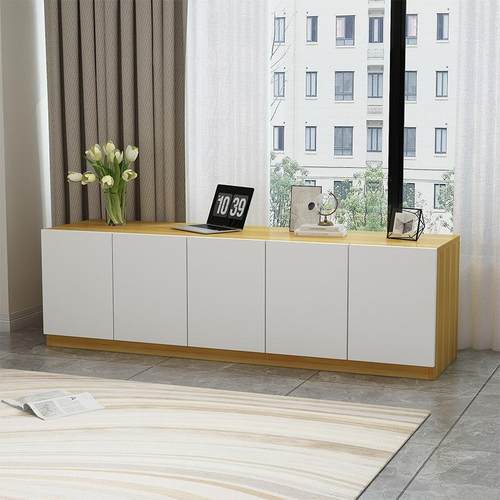 落地窗台柜阳台柜矮柜电视柜储物收纳柜子可订家用飘窗柜地柜可坐