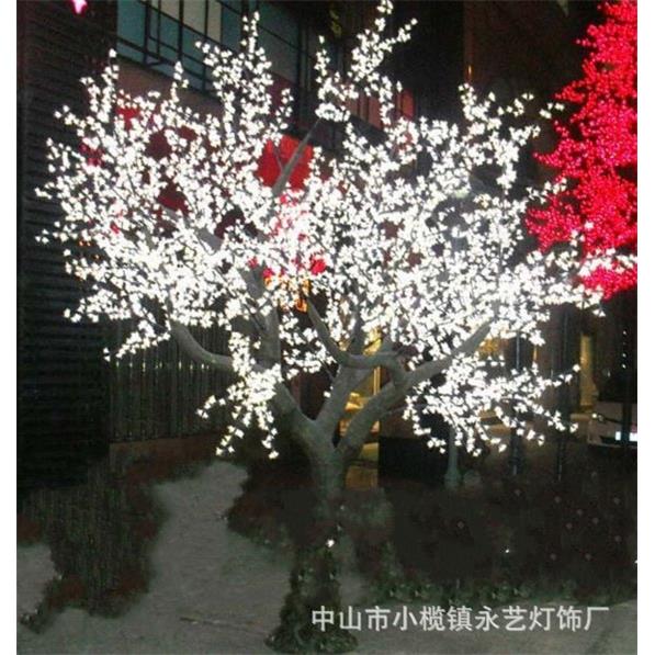 4.5米装饰灯树LED仿真树婚庆陈美发光树公园花园酒店装饰桃花树灯