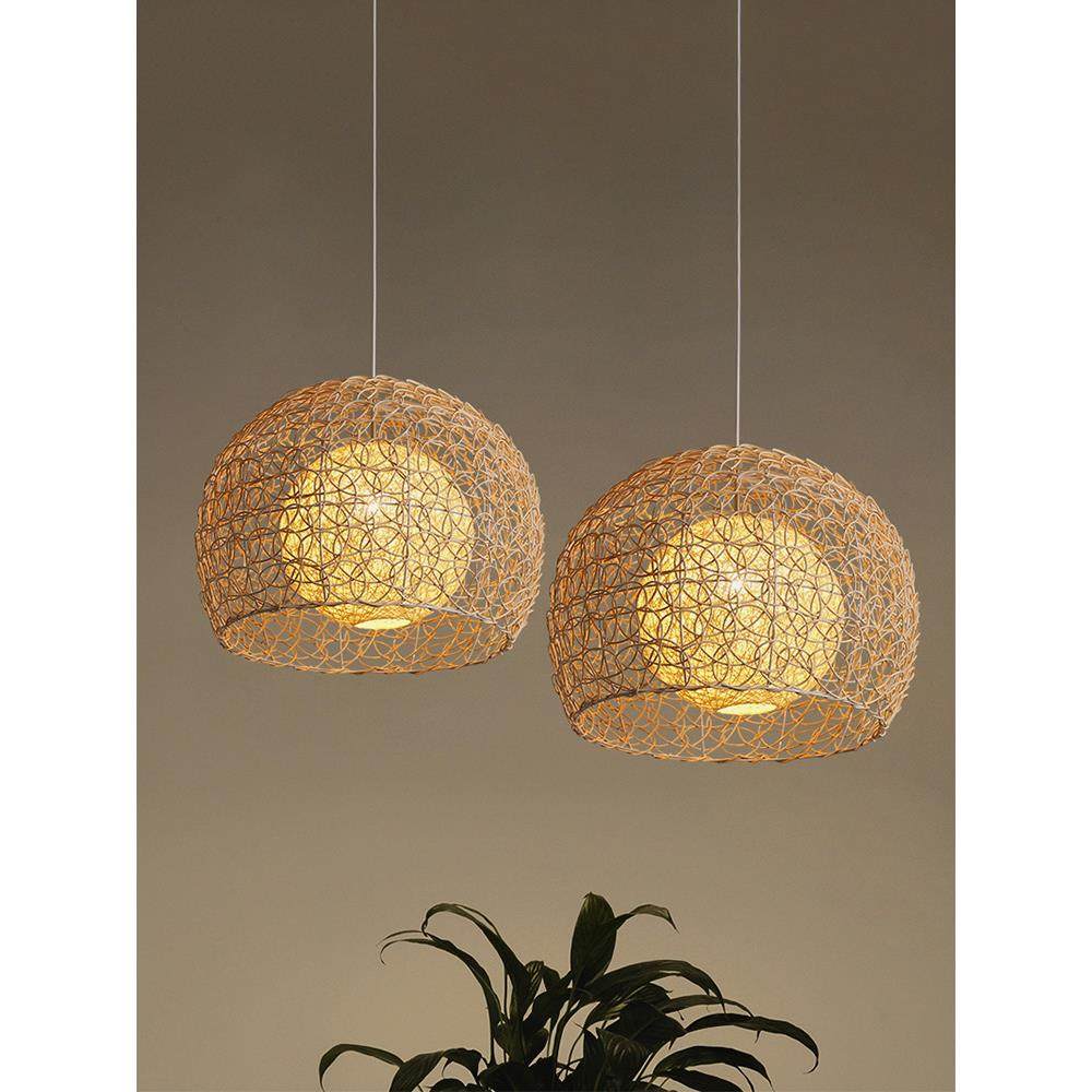 艺术灯日式吊灯民宿创意个性藤编田园茶室卧室客厅阳台餐厅饭店麻,鲜花速递/花卉仿真/绿植园艺,割草机/草坪机,淘宝优惠券,粉丝福利购,淘宝优惠卷