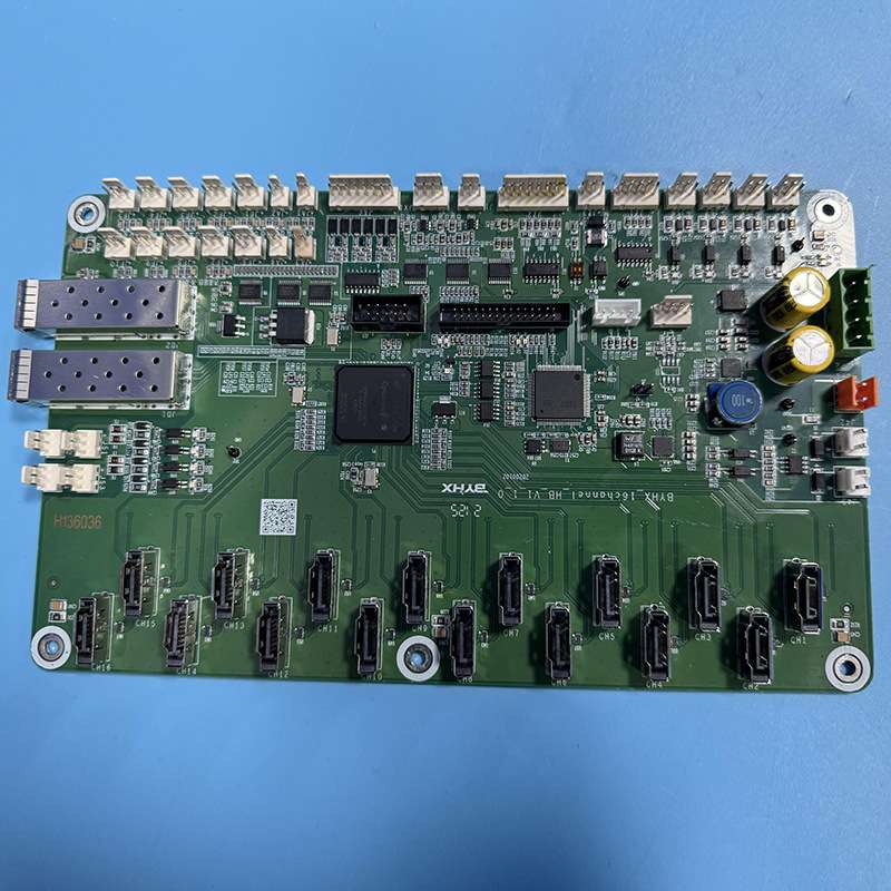 BYHX北京博源恒芯板卡京瓷KJ4B喷头板UV打印机16头小车主板V1.1.0