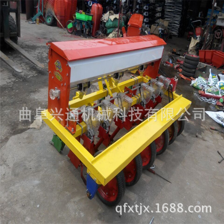 六行谷子精播机 湖北香菜专用精播机 农用手推式大葱播种机