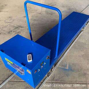 大棚轨道车养殖场用电动运输车 棚内运输小车 占用空间少