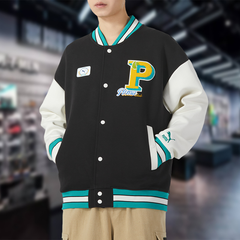PUMA彪马情侣服立领棒球服夹克