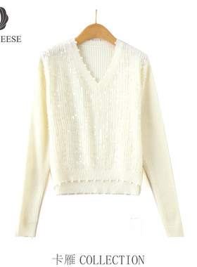 【夏天粉丝专享】CARD GEESE/卡雁 新款毛衣#AKY-25S879-8731