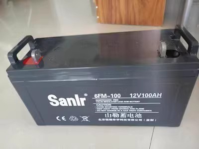 Sanlr山勒蓄电池6FM12V7AH17AH24A38AH65AH10O0AH消防UPS直流屏EP