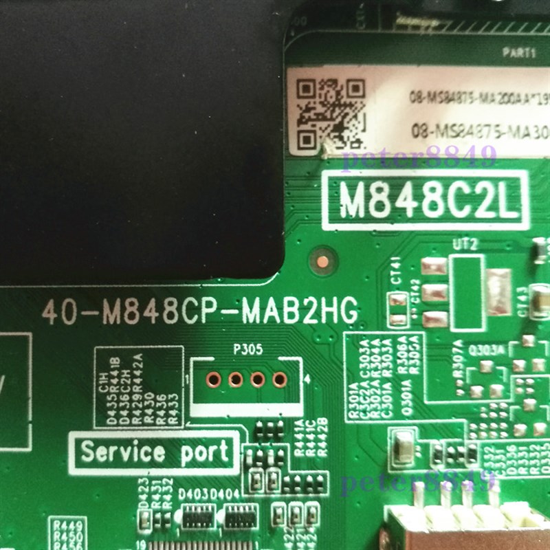 TCL原装75V8 75D9 75D8电视机主板B40-M848CP-MAB2HG M848C2L