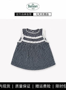 【现货】theBarnnet shell新款韩国设计师全秀林同款蕾丝花边背心