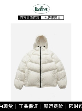 【现货】韩代thebarnnet八奶秋冬新款鹅绒连帽面包服羽绒服双面穿