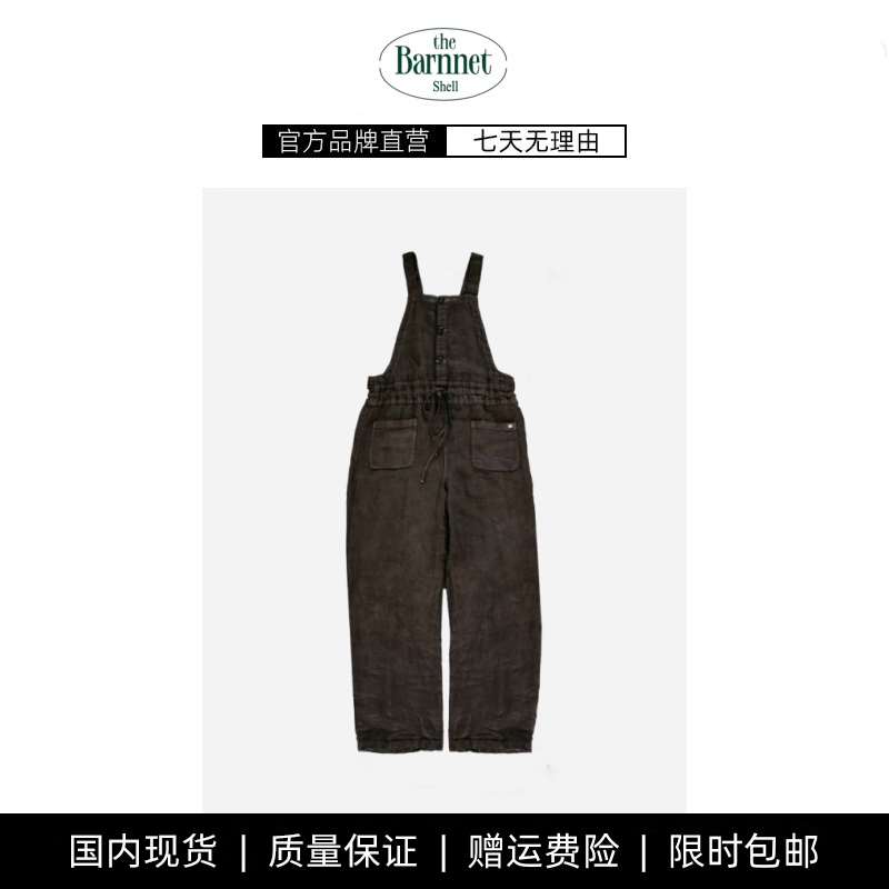 【现货】theBarnnet shell韩国休闲背带裤韩系女装学院减龄休闲裤