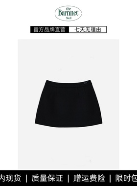 【现货】theBarnnet shell韩版气质简约高腰显瘦A字半身裙短裙