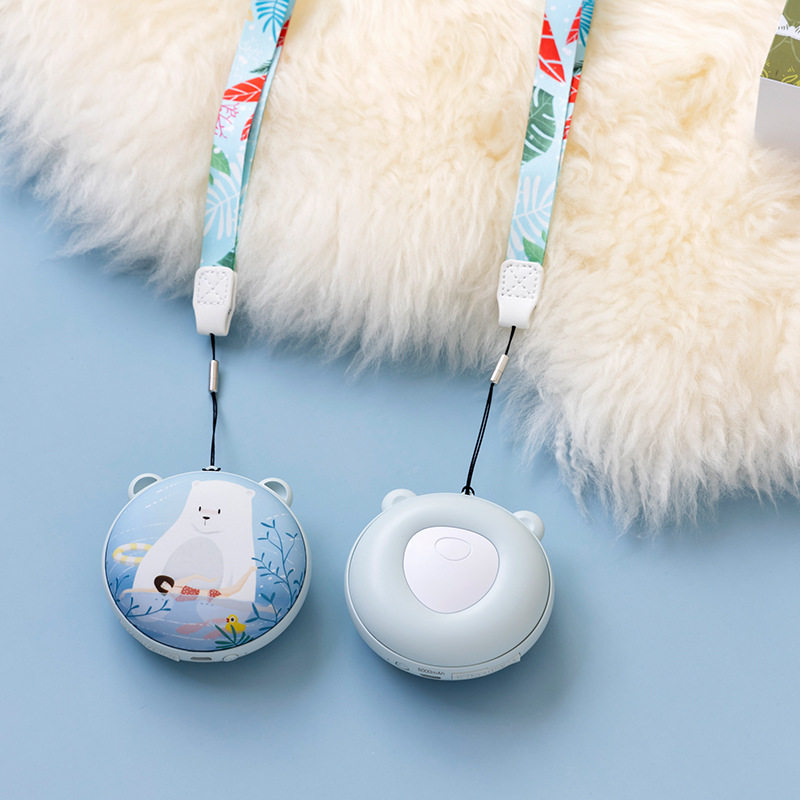 2023 새로운 사계절 곰 손 따뜻하게 전원 은행 2-IN-1 휴일 선물 USB 크리 에이 티브 충전  따뜻하게