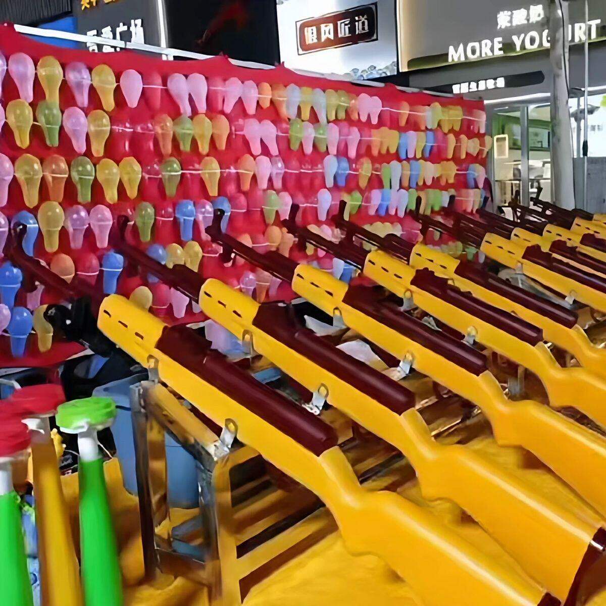 枪玩具打气球套装狙击步枪男孩儿童98k抛壳软蛋枪玩具广场夜市
