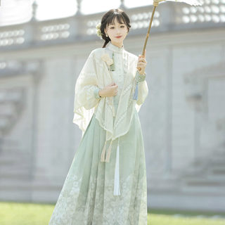 新中式国风改良旗袍女秋冬季小个子高级感气质马甲连衣裙两件套装