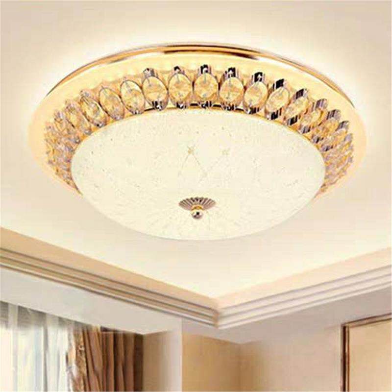 欧式温馨卧室水晶吸顶灯创意客厅圆形房间灯简欧过道阳台灯饰灯具,鲜花速递/花卉仿真/绿植园艺,割草机/草坪机,淘宝优惠券,粉丝福利购,淘宝优惠卷