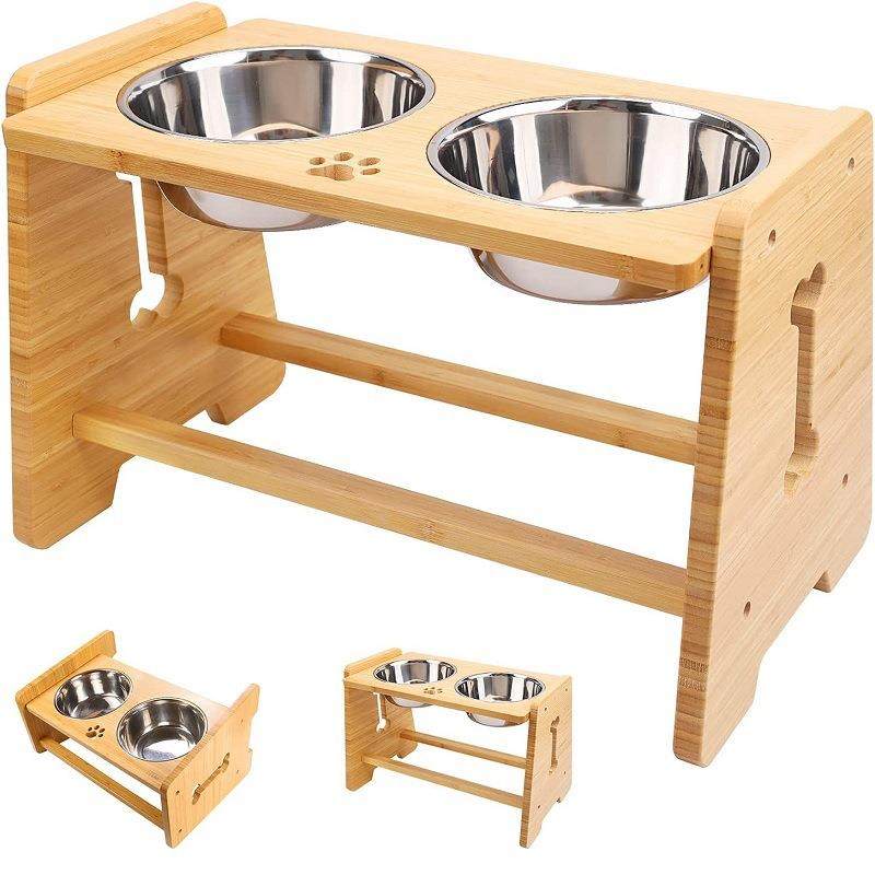 竹木宠物碗架狗狗碗架餐桌猫狗喂食器可调节高度宠物碗架,鲜花速递/花卉仿真/绿植园艺,割草机/草坪机,淘宝优惠券,粉丝福利购,淘宝优惠卷