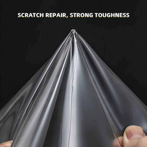 汽车灯膜TPU大灯保护贴膜熏黑变色膜修复划痕车灯防护白变紫