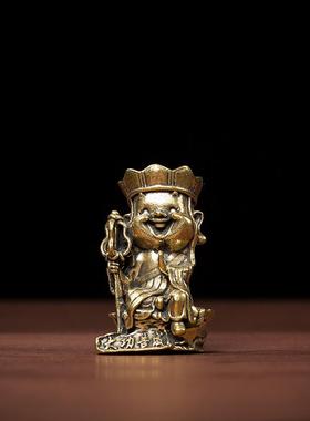 黄铜西游记师徒四人小摆件精致礼品收藏工艺品茶宠纪念品桌面玩件