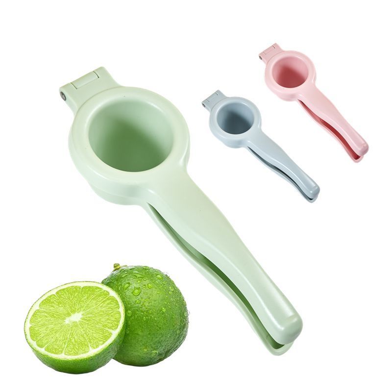手动柠檬挤压器家用加厚塑料橙子柠檬榨汁夹子厨房压汁器