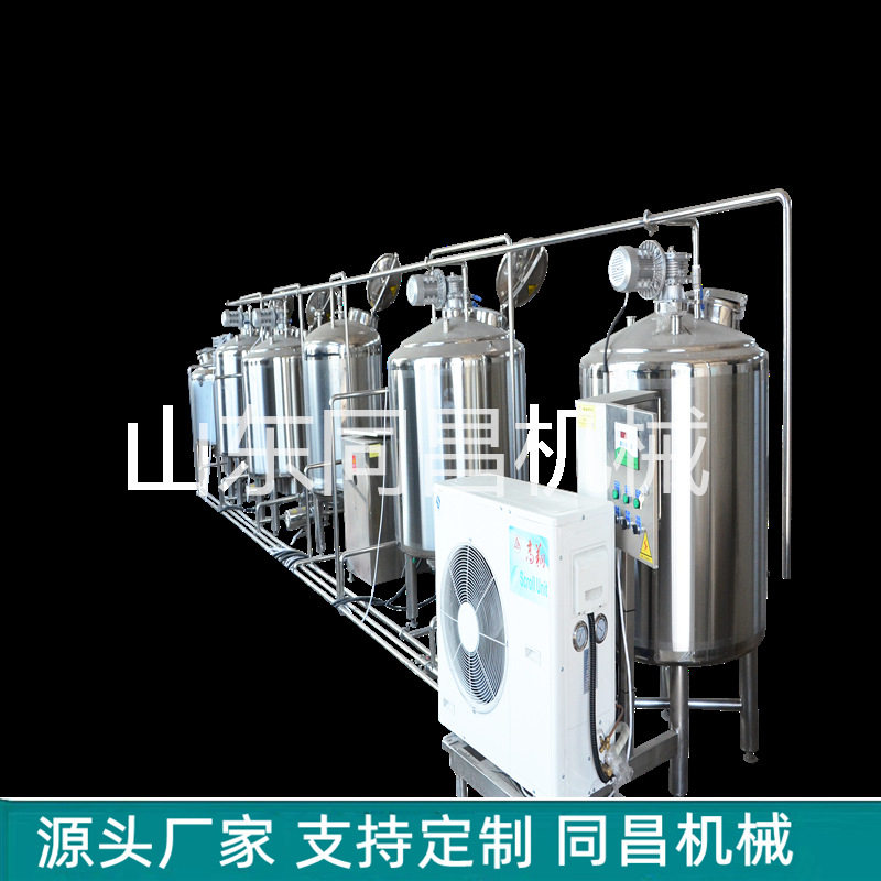 奶类巴氏杀菌加工流水线