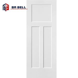 肖克门白门橡木烤漆木皮松木实木谷仓门复合烤漆门平雕池板MDF