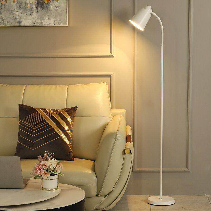 G8A落地灯北欧简约LED护眼客厅卧室床头灯书房阅读灯遙控立地式台
