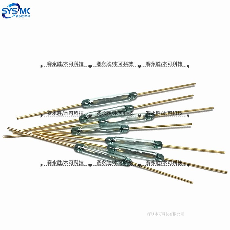 进口 2*14mm 干簧管 MKA14103 磁控开关 镀金脚 原装 常开