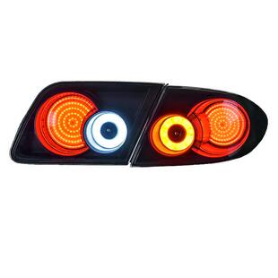 适用于03-15款马自达6尾灯总成马6改装多明戈光导LED行车灯高亮尾