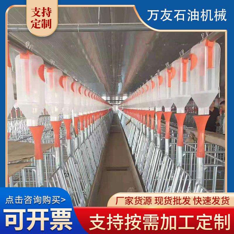 自动化料线牲畜饲喂设备自动料线养殖自动化养猪料线