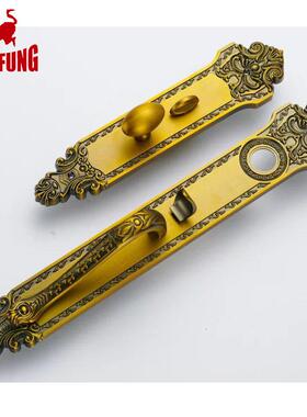 G12223AR欧式别墅门执手锁室内门锁房门锁双开实木门锁