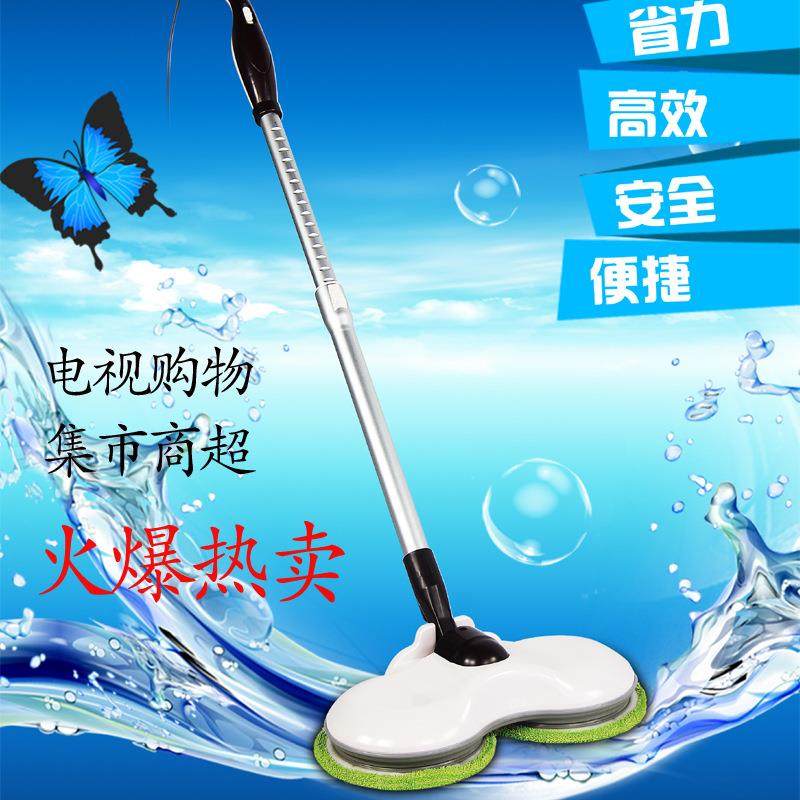 电动旋转拖把自动扫地机打蜡抛光家用电器手推式智能家电拖地机
