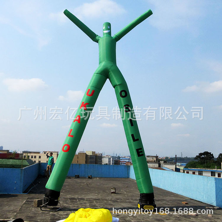 户外展览广告充气舞星空中舞蹈人舞星充气广告人偶模型跳舞人