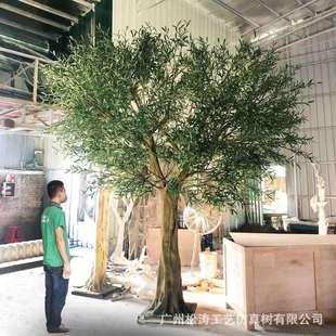 仿真橄榄树枝大型仿真橄榄树仿真橄榄树室内装饰仿真橄榄树