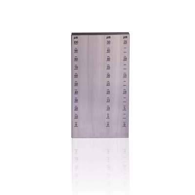 BEVS-1905三槽细度板0-25/50/100um三种范围涂料刮板细度计