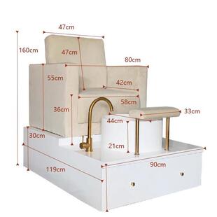 足疗沙发电动足浴沙发躺椅沐足椅采耳床纹眉美甲美睫沙发椅
