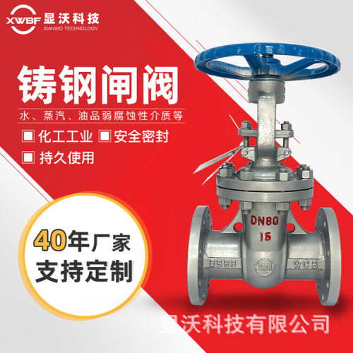 手动铸钢重型蒸汽闸阀国标化工部