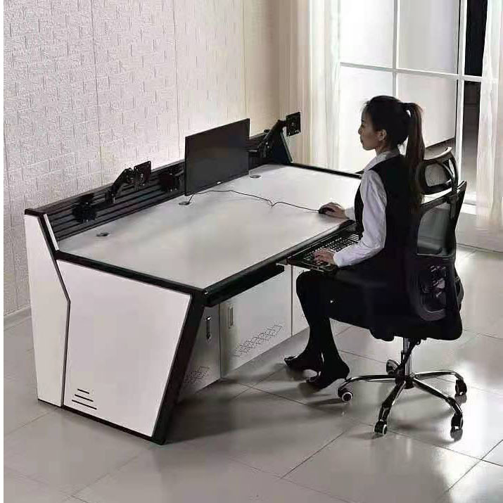 供应监控中心监控台操作台钢制监控台量大从优中控台操作台
