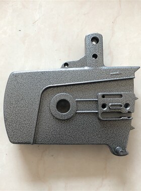电链锯铝壳405配件链条锯齿轮箱电锯伐木锯5016 6018齿轮箱 双孔