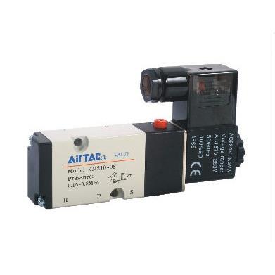 正品亚德客面板式电磁阀4M310-10面板式电磁阀4M210-08