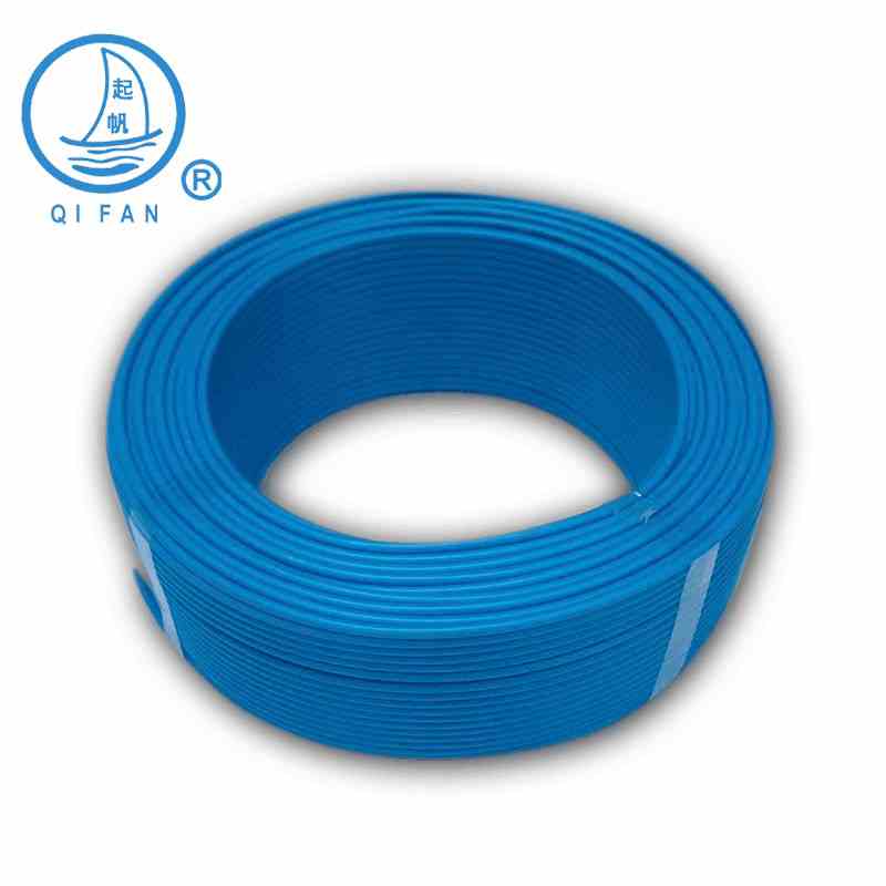 帆软线5rv1电线铜家装起米100电线电缆.国标平方多股芯单芯