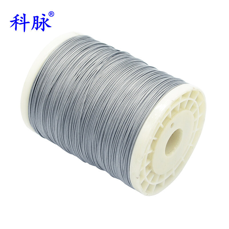 科脉 304不锈钢包塑钢丝绳 包胶钢丝线 涂塑鱼线首饰线 0.8mm 7
