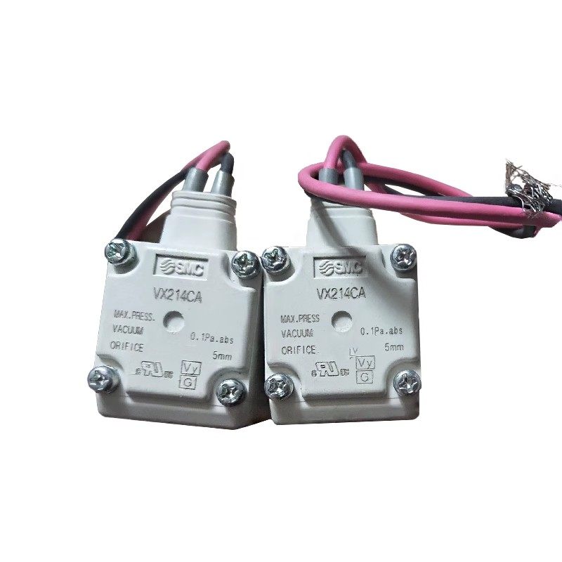 SMC原装二通电磁阀VX212AAXB/EAXB带托架VX214CAXB/JAXB/KAXB