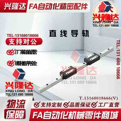 替代米思米SSEBM13-45/70/95/120/145/170/195/220微型直线导轨