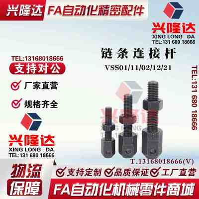 VSS01/11/02/12/21-35 40 50 60 80 16A 链条连接杆 标准张紧杆